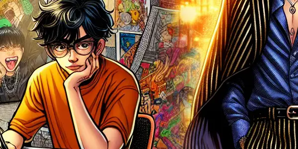 A young manga artist transitions from creating comics to starring in adult films, showcasing both creative and glamorous environments.